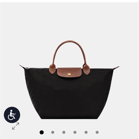 Longchamp Handbags - Le Pliage Tote Black, Type M